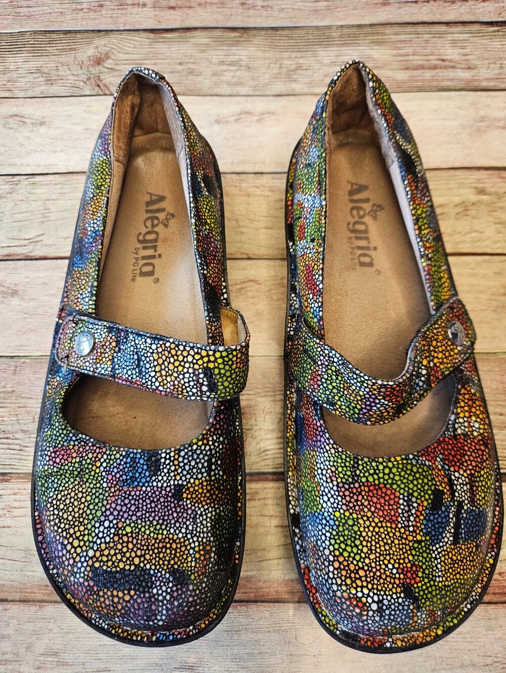 Alegria by PG Lite Mary Jane comfort shoes. Size 38